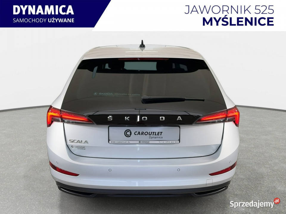 koda Scala Style 15TSI 150 DSG 2021 r salon Myślenice