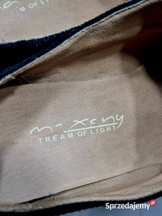 Maxony 40 półbuty platformy czarne Damskie Kraków sprzedam
