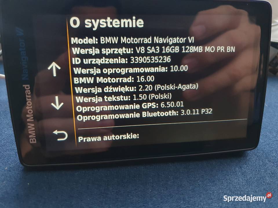 Nawigacja BMW Navigator 6 VI Motorrad Evo Grońsko
