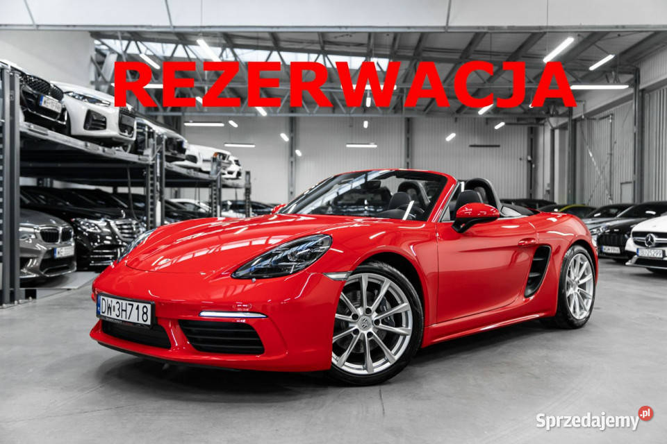 Porsche 718 Boxster 300 PDK Guards Red możliwa zamiana Samochody osobowe Węgrzce