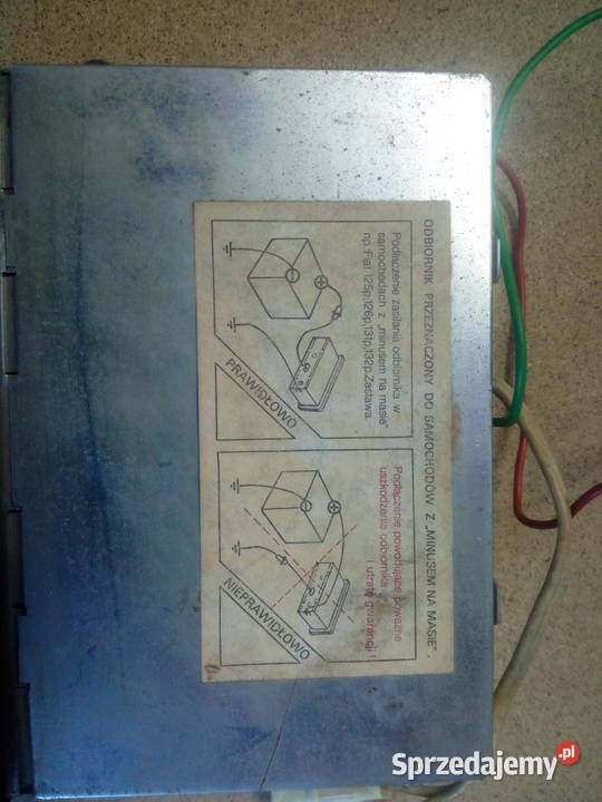 Radio SafariWiraż antena Unitra i głośniki Pozostałe Ostrów Wielkopolski