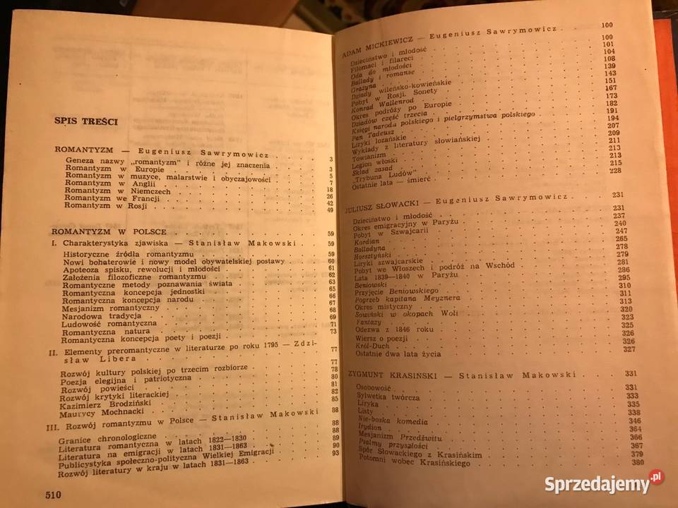 Romantyzm podręcznik literatury polskiej wyd Zbąszynek