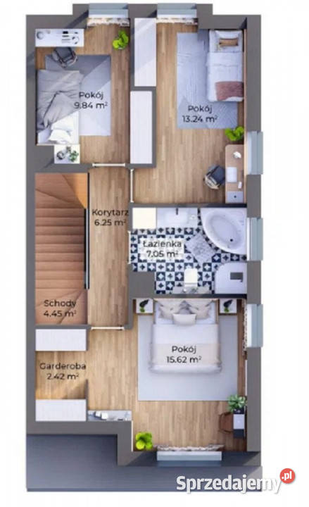 Dom szeregowy Rzeszów Herbowa 11749m2 150m2