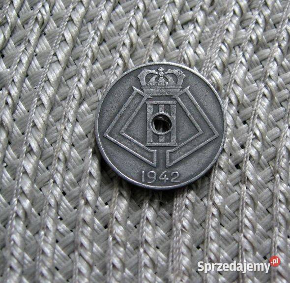 Belgia 5 Centymów 1942r Cynk wielkopolskie sprzedam