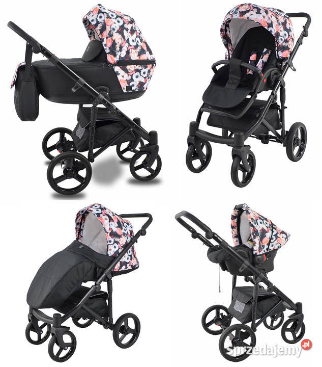 NOWOŚĆ Wózek Dziecięcy Cavo Premium 3w1 Wielofunkcyjne Katowice