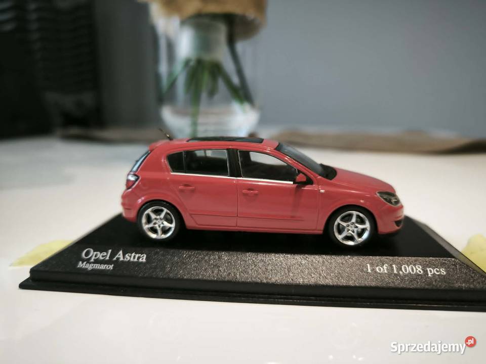 Opel Astra H czerwona 143 limitowana wersja Pozostałe Katowice sprzedam