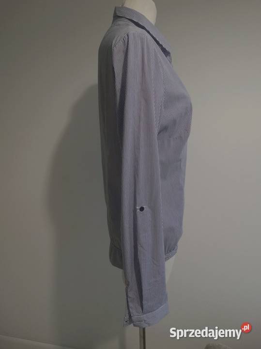 Koszula Body Taliowana Slim Fit Bawełniana Biała Łomża