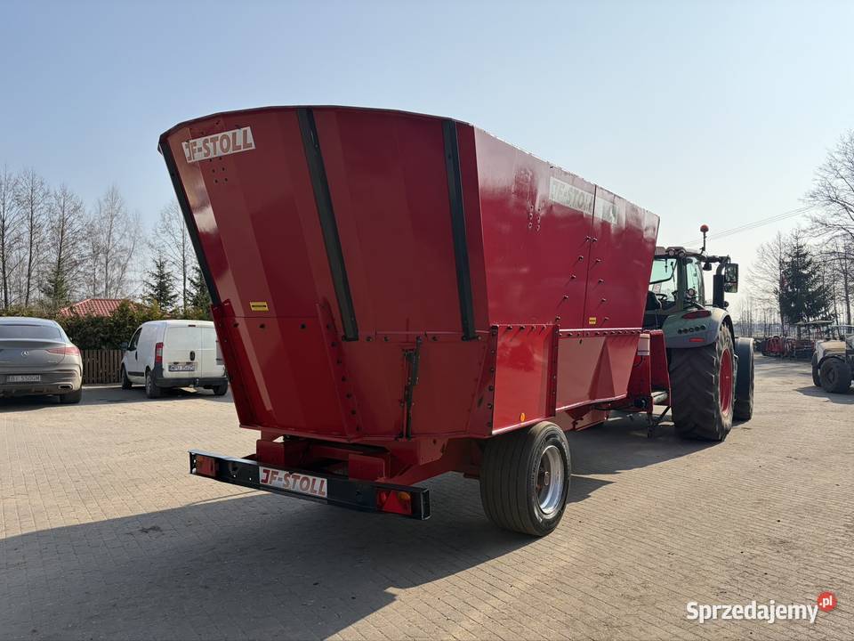 Wóz paszowy paszowóz Kongskilde JF VME 20 Stoll Myszyniec