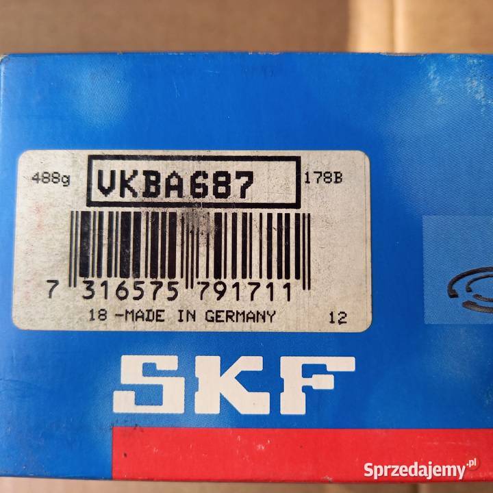 VKBA 687 Zestaw łożyska koła przód LP Ford Kraków