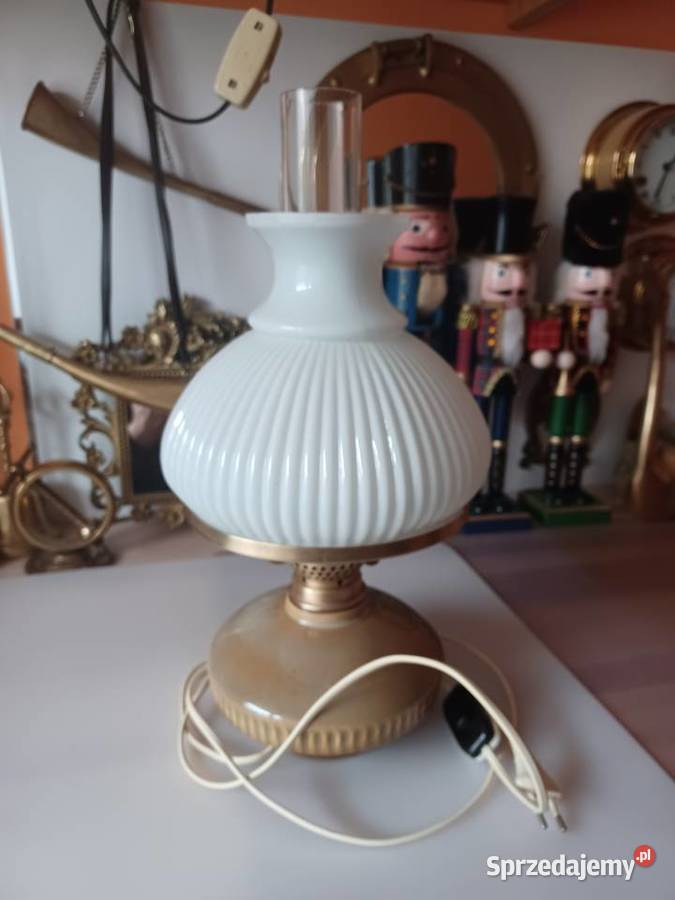 Lampa stołowa PRL Poznań