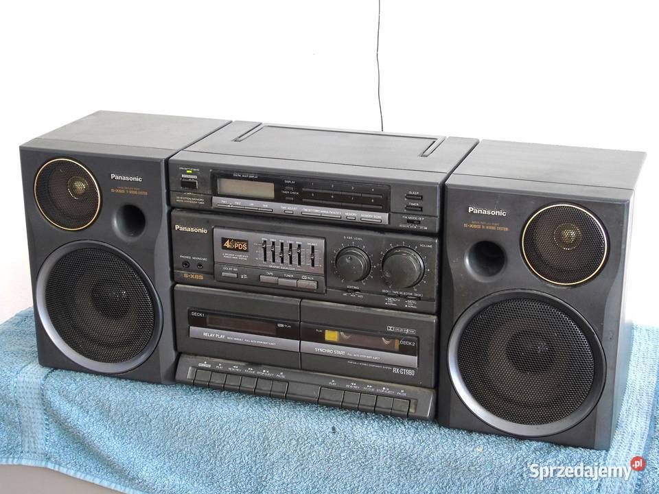 Radio odtwarzacz Panasonic RXTC980 sprawny Radioodtwarzacze Jasło