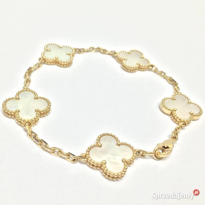 VAN CLEEF ARPELS Złota Bransoletka 18K Alhambra Bransoletki Warszawa