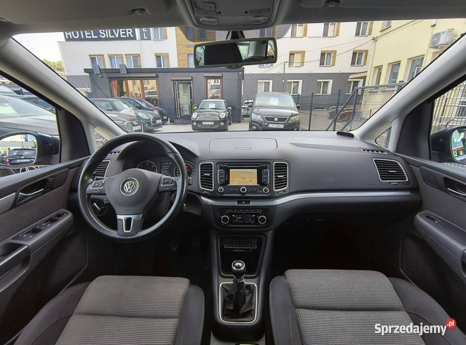 Volkswagen Sharan ALU16 10 LAT 1 właściciel 7os czujnik martwego pola kujawsko-pomorskie Bydgoszcz