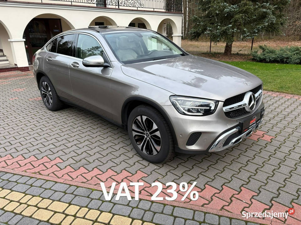 Mercedes GLC 200 Coupe Beżowe skóry Kamera Lipówki