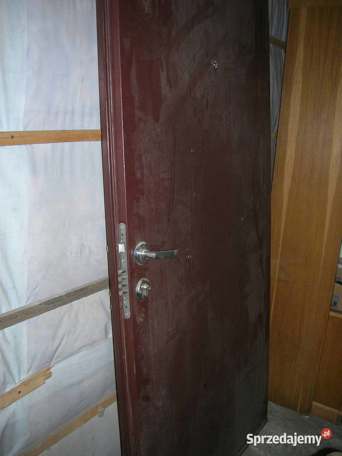 Drzwi zewnętrzne antywłamaniowe 90 lewe łódzkie Łódź sprzedam