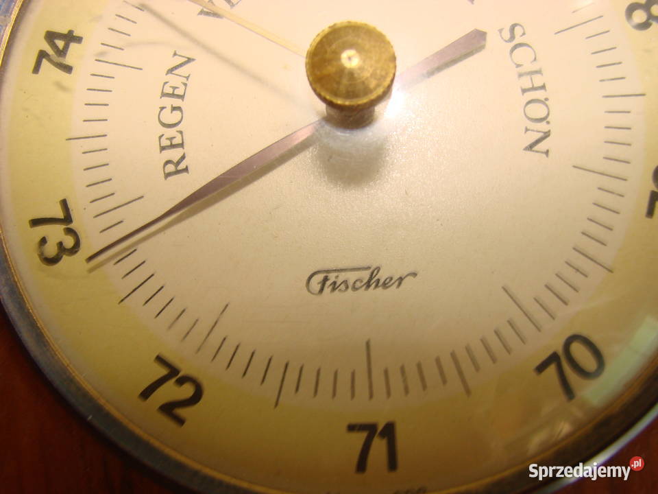 Fischer barometr termometr Pruszcz Gdański