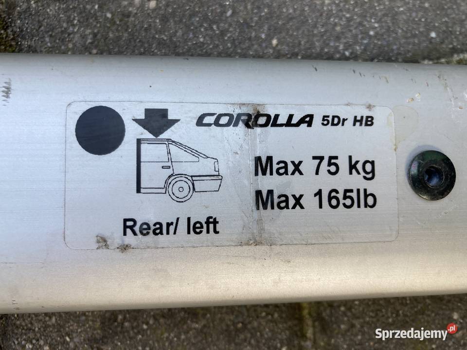 Bagażnik dachowy Toyota Corolla Kraśnik sprzedam