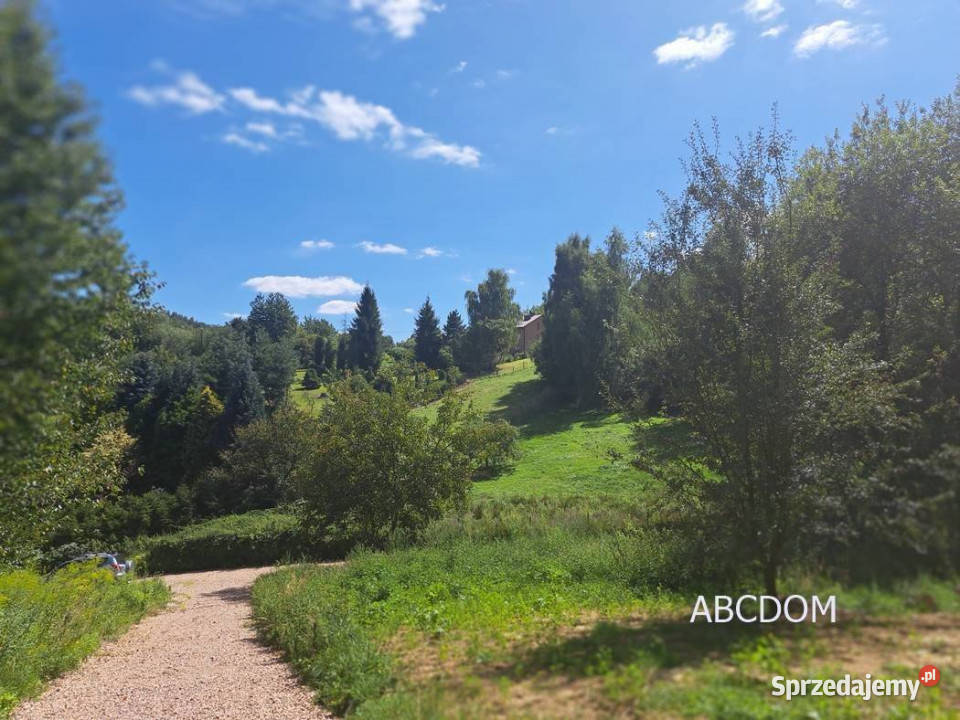 Nielepicedzialka budowlana w otoczeniu zieleni Nielepice