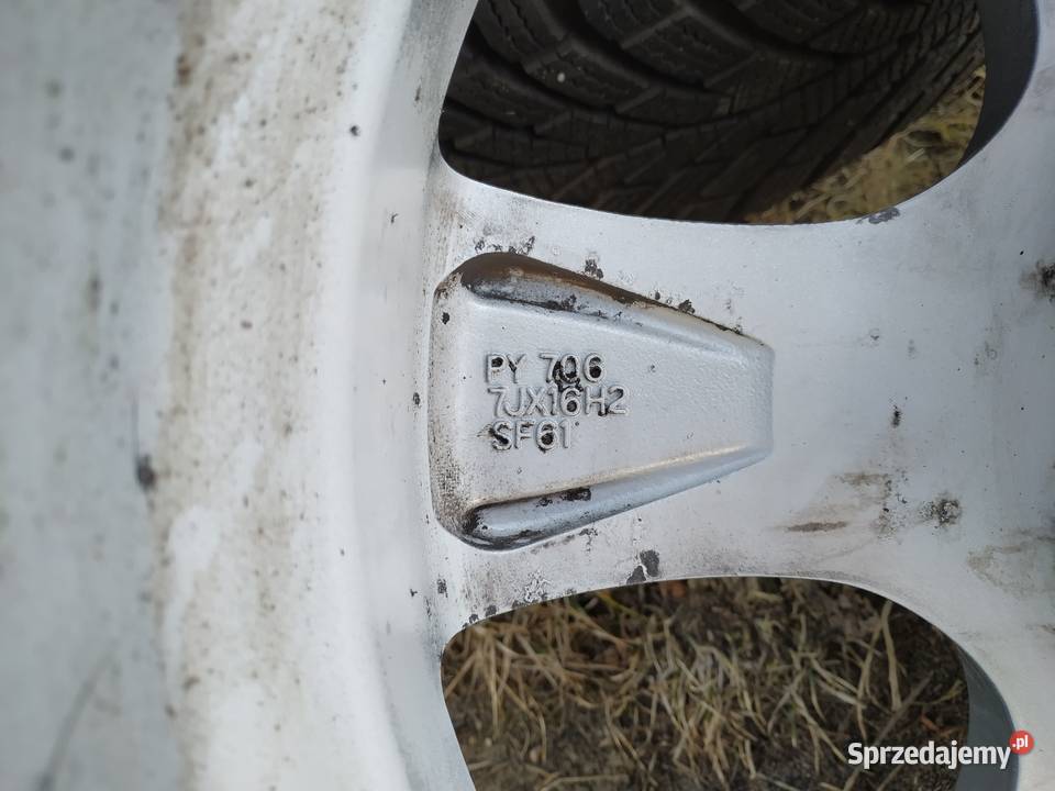 Koła aluminiowe 16 VW 16 Continental Kiekrz