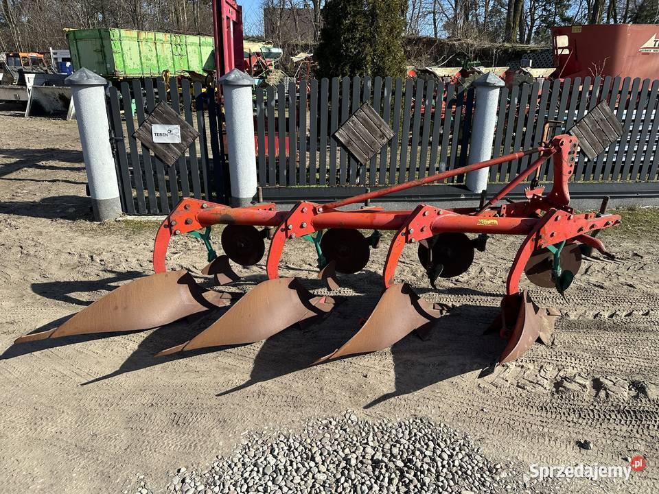 Pług zagonowy Kverneland 4 skibowy Kroje podlaskie Kuzie