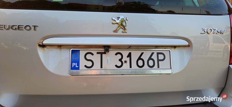 Peugeot 307 sw 2007 oxygo 16 16v 109 kombi elektrochrom. lusterka boczne Tychy