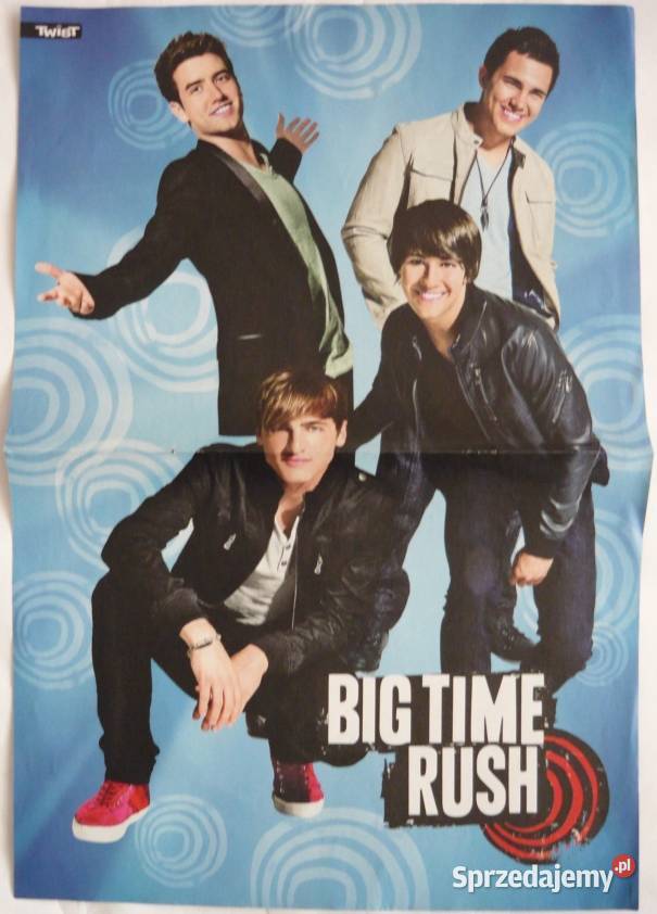 PLAKATY BIG TIME RUSH WYPRZEDAŻ ŚWIAT PLAKATÓW Bydgoszcz