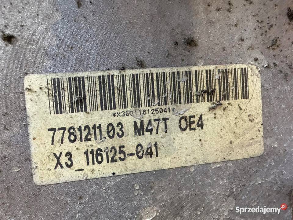 SILNIK 204D4 M47D20 BMW E60 E61 520 20 D DIESEL Chełm