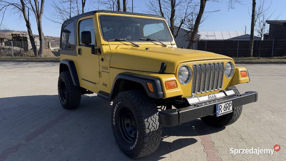 Jeep Wrangler TJ Sport 2001 40 177 Wrangler Rymanów