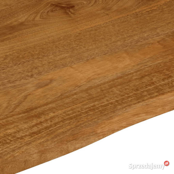 Blat stołu 90x80x38 naturalna krawędź lite Warszawa