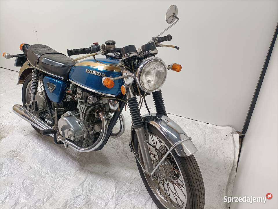 Honda CB 450 Zarejestrowana 1972r Padniewko