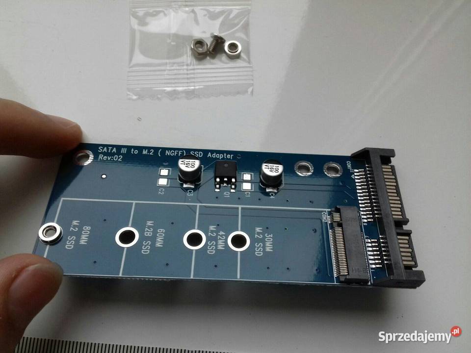 Adapter dysku SSD M2 SATAIII NGFF do SATA30 BKEY Pozostałe Bydgoszcz