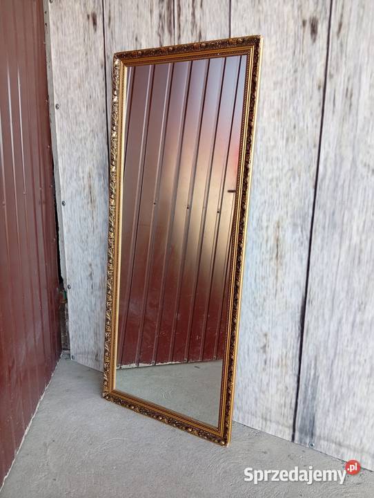 lustro w złotej ramie 428 Byczyna sprzedam