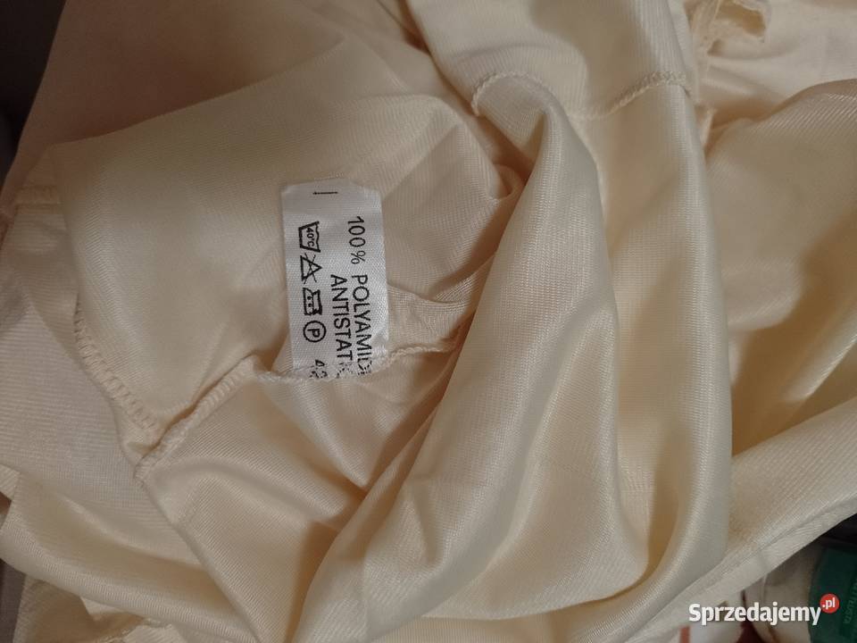 4042 LXL Żółta halka pod sukienkę z Londynu małopolskie Kraków