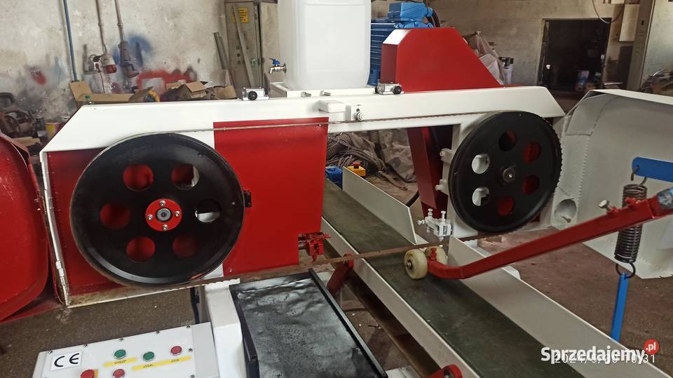 PIŁA TAŚMOWA ROZDZIELCZA MMM700 lignum Produkcja lubuskie Kłodawa