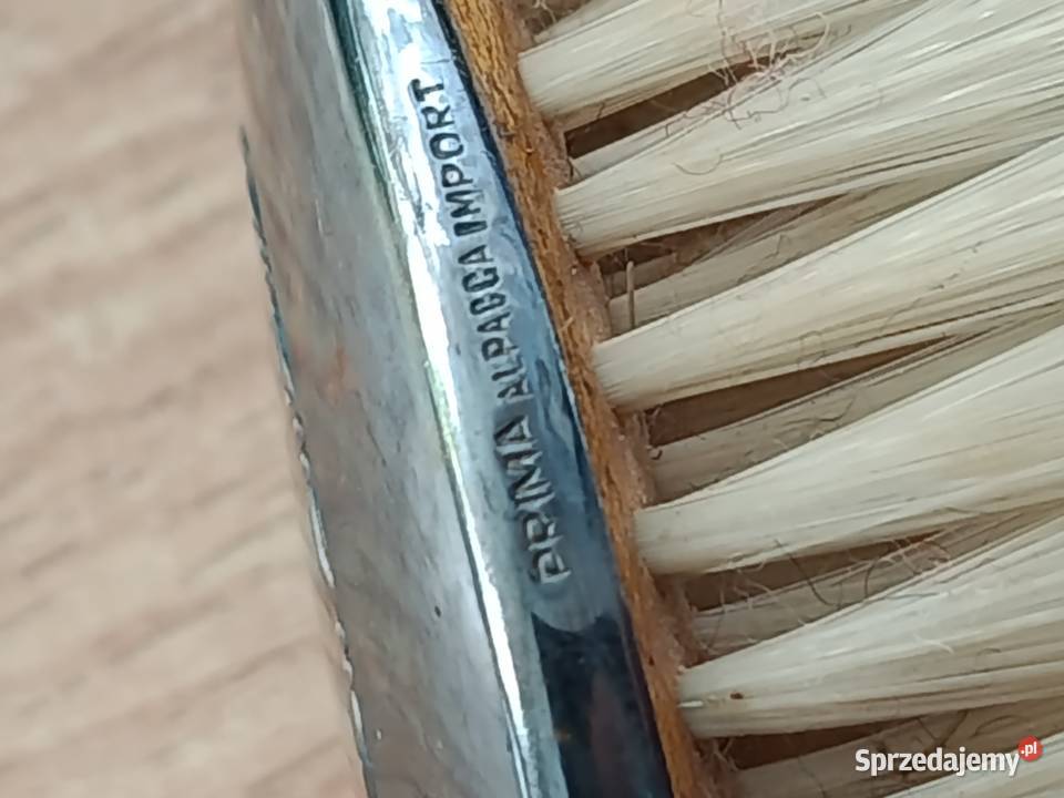 Zestaw Szczotka i grzebień alpaka i metal punce Choszczno