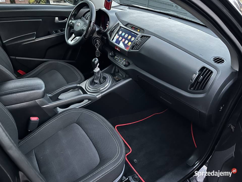 Kia Sportage 2011r 17Crdi Czarna Zadbana Nowe Rok produkcji 2011 kujawsko-pomorskie Toruń