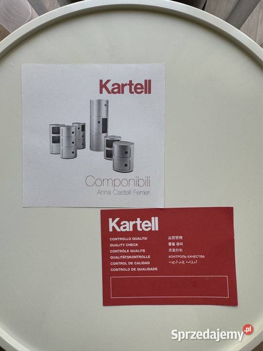 Komoda modułowa Kartell Componibili 32x59 Lublin sprzedam