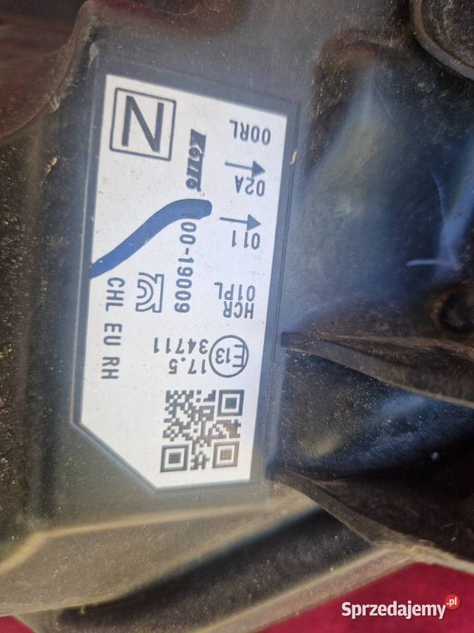 Lampa Reflekor Nissan Qashqai II J11 Lift 17r Łuków