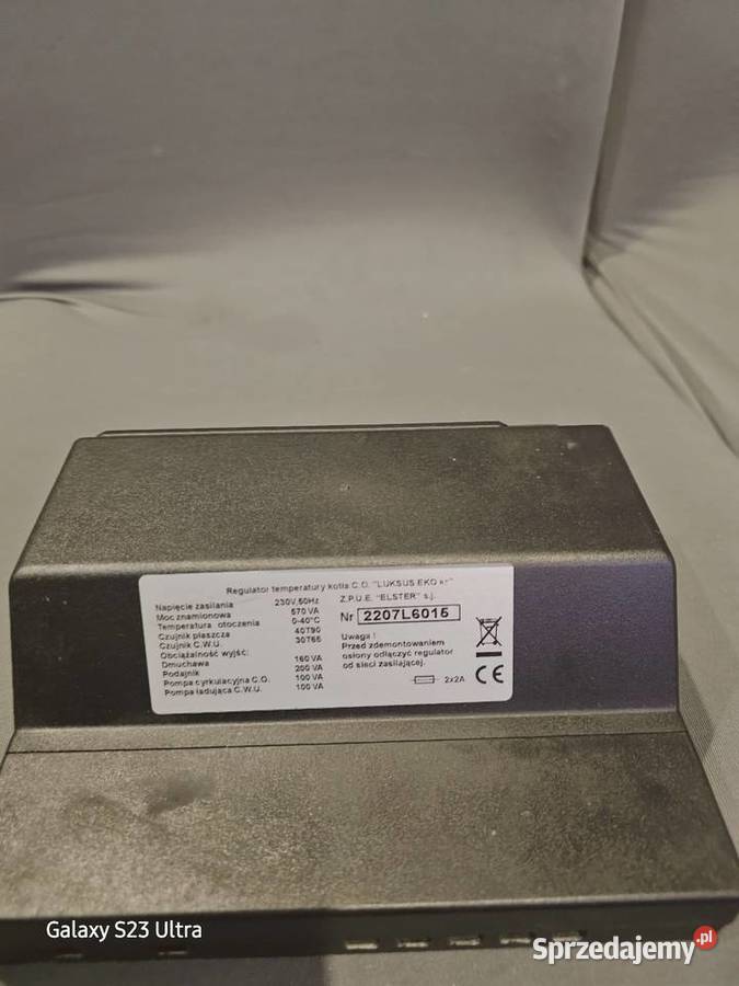 Sterownik kotła Elster Luksus EKO RT warmińsko-mazurskie Olsztyn