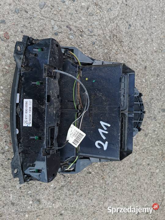 mercedes w211 panel sterowania klimatyzacji Międzychód sprzedam