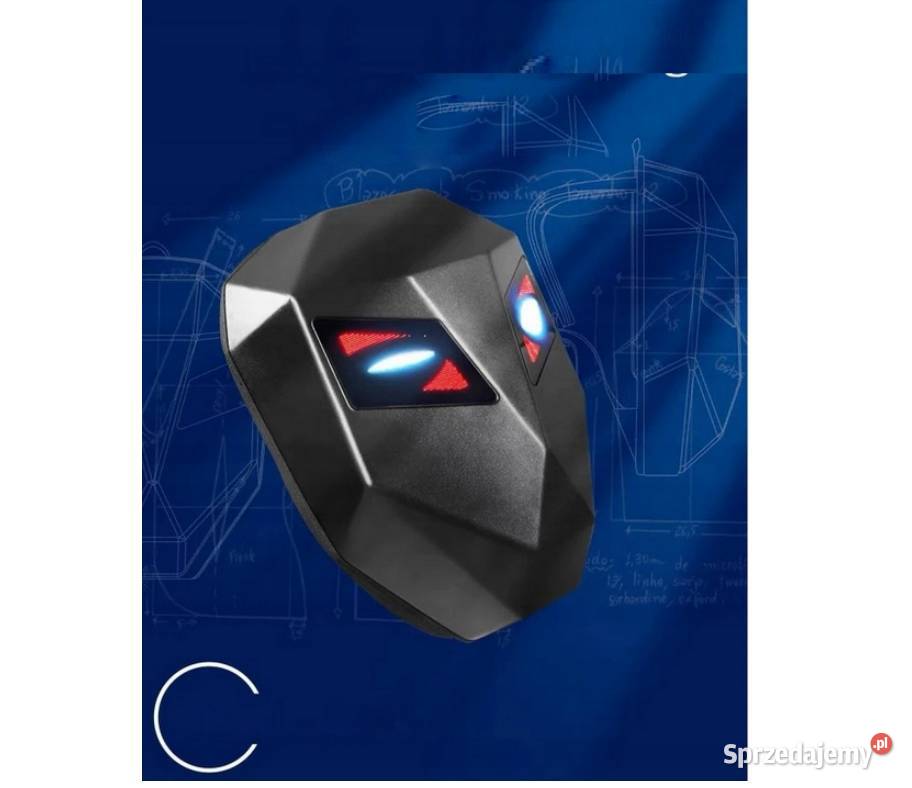 PLECAK MOTOCYKLOWY LED ANIMACJE TWARDY GARB Sosnowiec