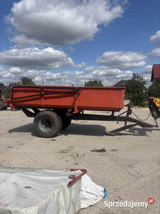 Przyczepa skorupowa 8 ton podlaskie sprzedam