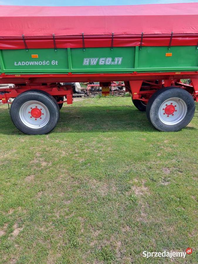 Przyczepa wywrotka HL 6011 HW 6011 koła tir Rolnictwo Namysłów sprzedam