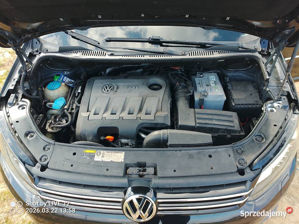 VW TOURAN 20TDI 2012r 170 DSG automat 7 osób dolnośląskie