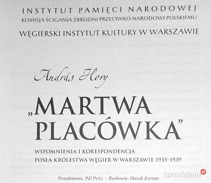 Martwa placówka Andras Hory Pozostałe Chełm
