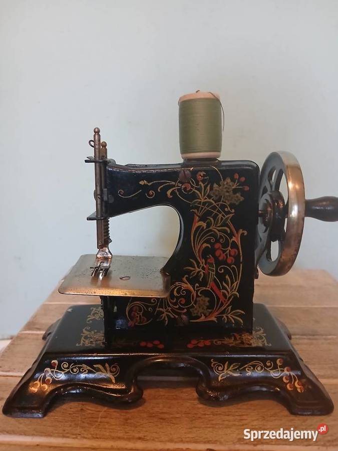 Zabytkowa miniaturowa maszyna do szycia małopolskie Kraków sprzedam