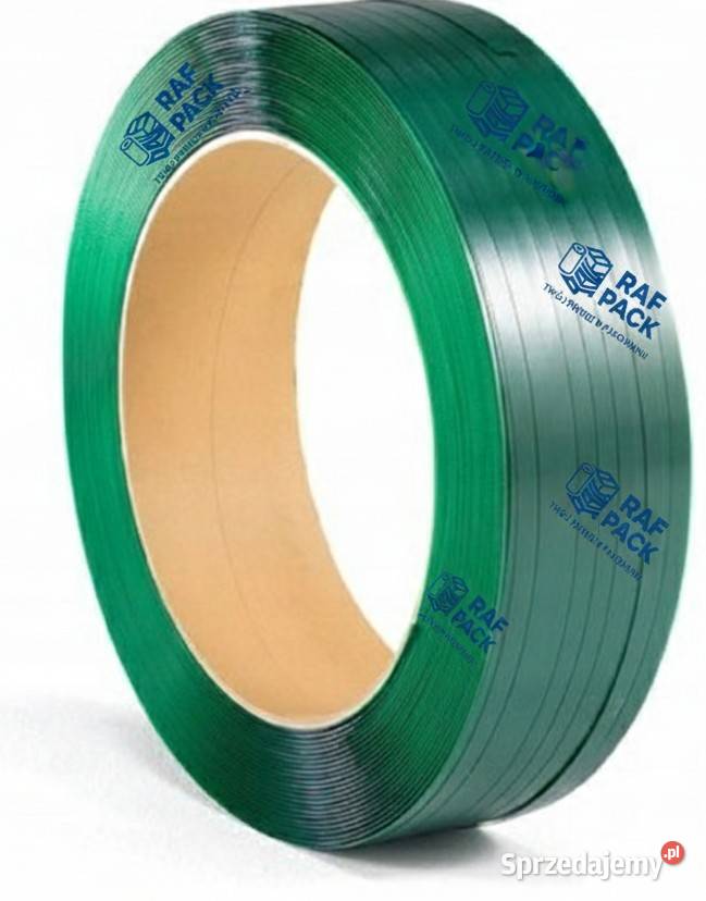 Taśma PET poliestrowa 19mm 10mm 1000m RAF PACK łódzkie Radomsko