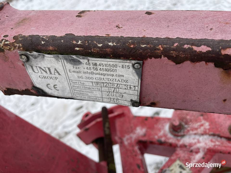 Pługi unia tur 31 440 mazowieckie Sterdyń