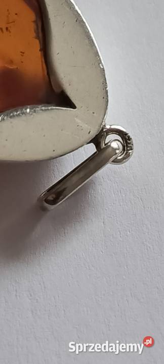 Wisiorek Bursztyn srebro Wisiorki Białystok sprzedam