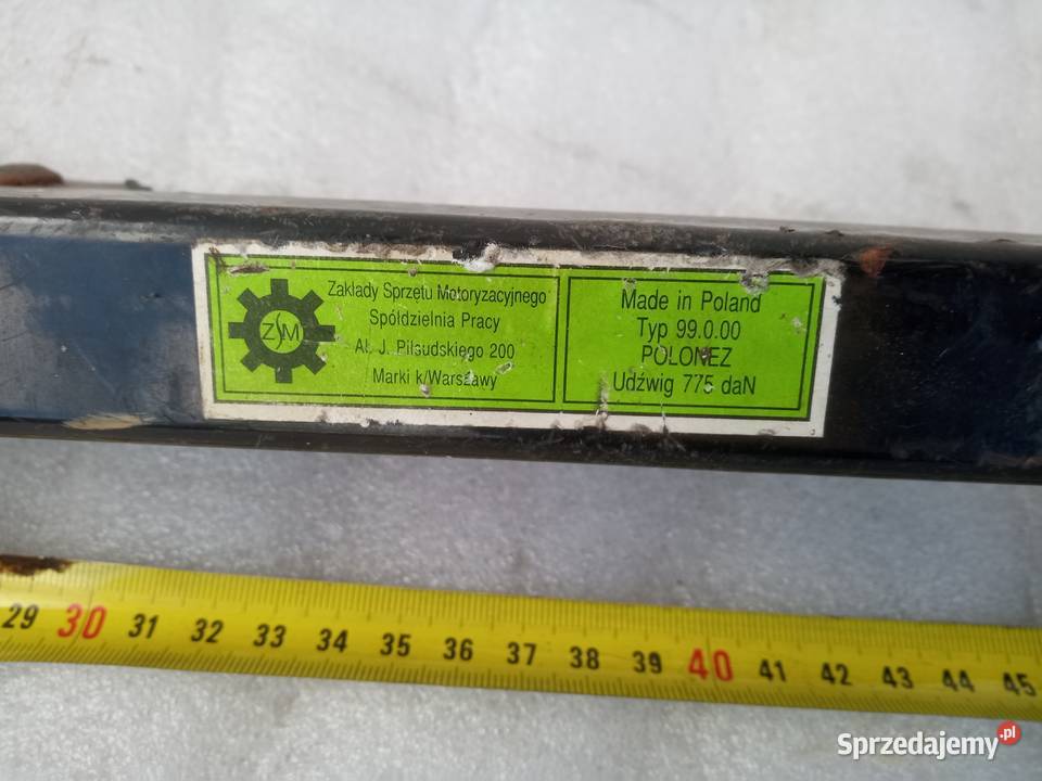 FSO Polonez Fiat 125p lewarek podnośnik Ładny Oświęcim